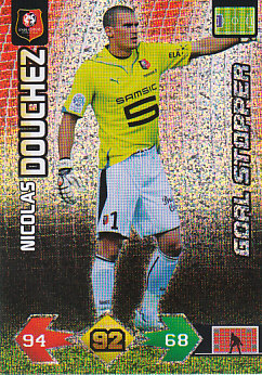 Nicolas Douchez Stade Rennes 2010 Foot Adrenalyn XL Goal Stopper #304